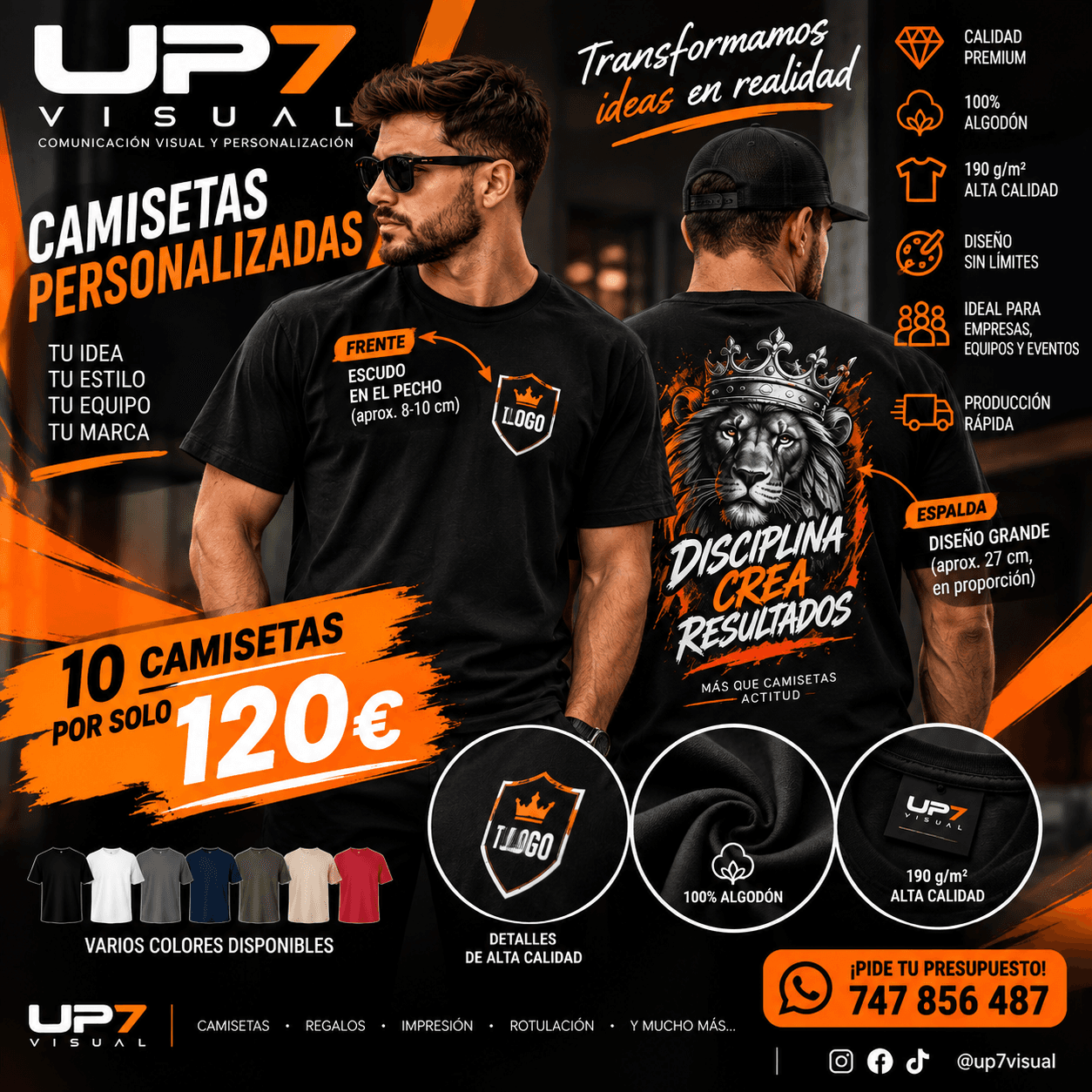 Camisetas personalizadas